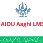 AIOU Aaghi LMS Portal Login 2023 New Update